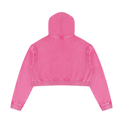 Women’s Mineral Washed REGENERATION Crop Hoodie