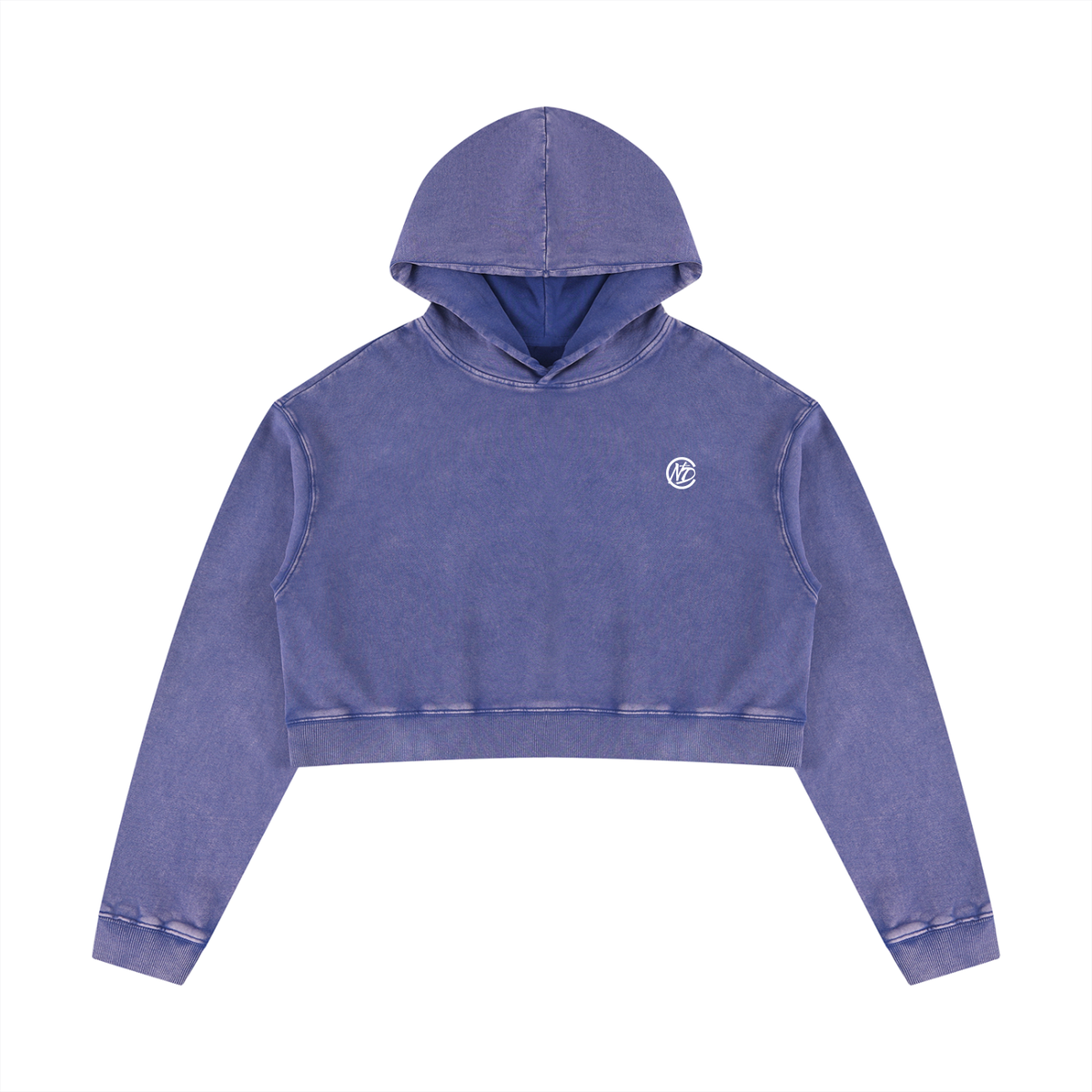 Women’s Mineral Washed REGENERATION Crop Hoodie