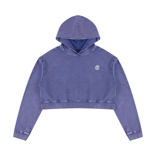 Women’s Mineral Washed REGENERATION Crop Hoodie