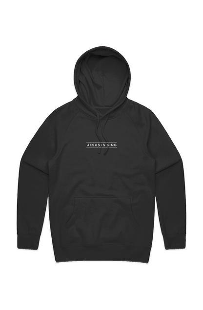 Men's Jesus Is King Embroidered Hoodie