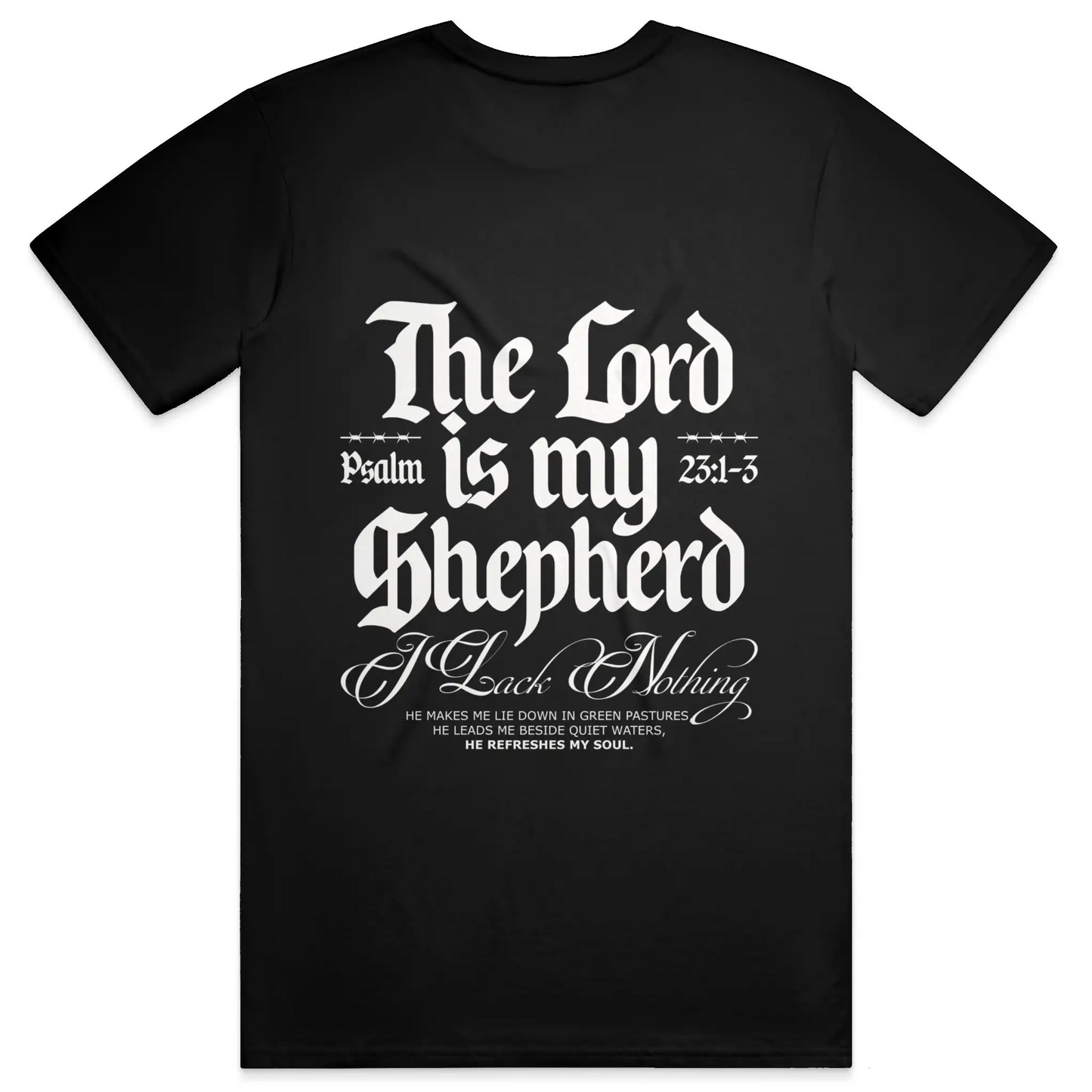 Men's Psalm 23 Essential Tee