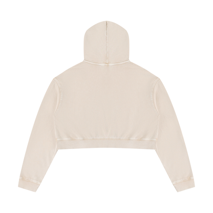 Women’s Mineral Washed REGENERATION Crop Hoodie