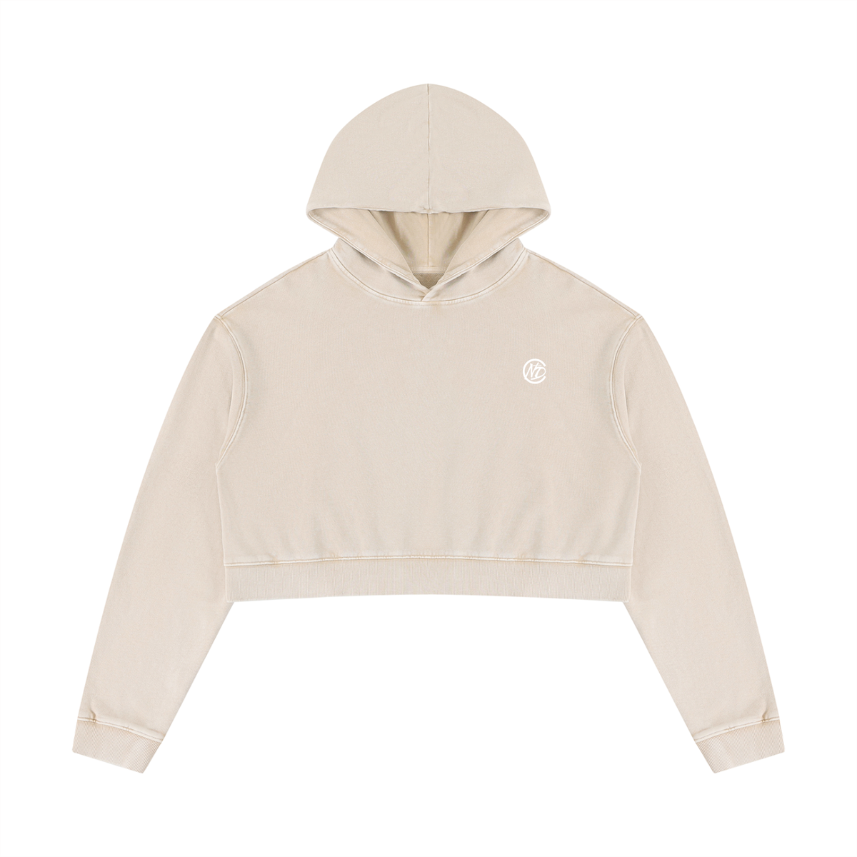 Women’s Mineral Washed REGENERATION Crop Hoodie