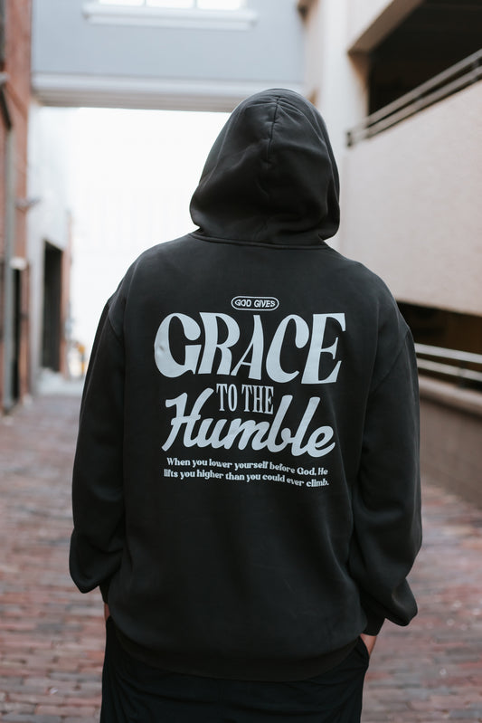 Men's Grace to the Humble Premium Hoodie